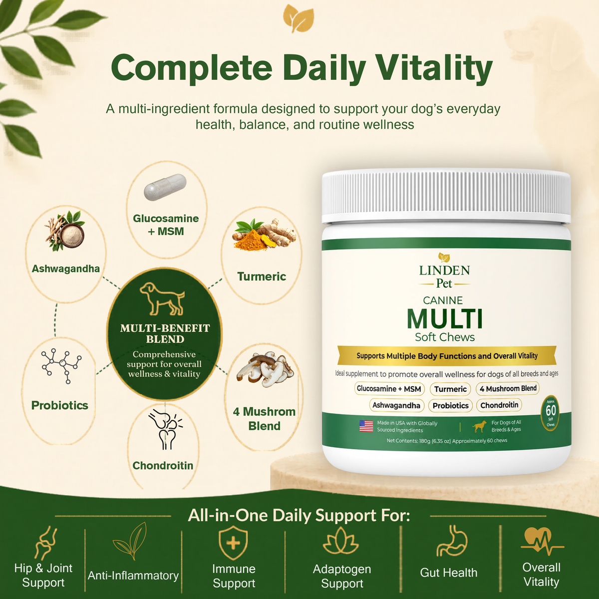 Canine Multi Soft Chews